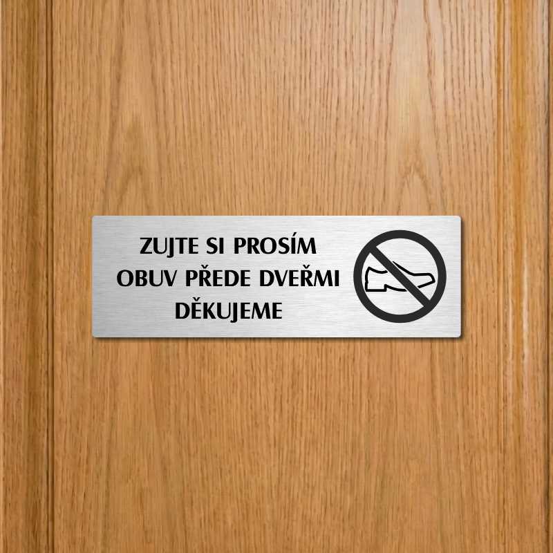 Zujte se, 240x79mm, zlatá popiska s ozdobou uprostřed